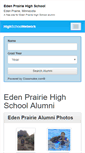 Mobile Screenshot of edenprairiehighschool.org